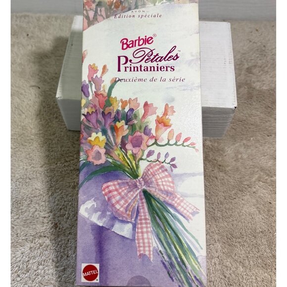 Barbie Spring Petals Doll Avon Special Edition Box By Mattel 2nd in Series 1996 - Picture 5 of 13